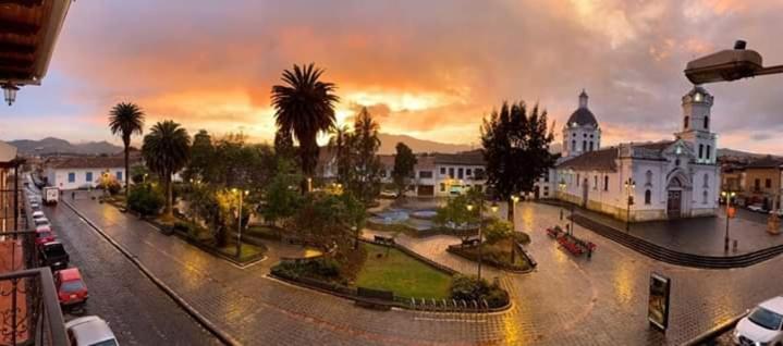 Hotel Azul De La Plaza By Chat Noir Cuenca Dış mekan fotoğraf