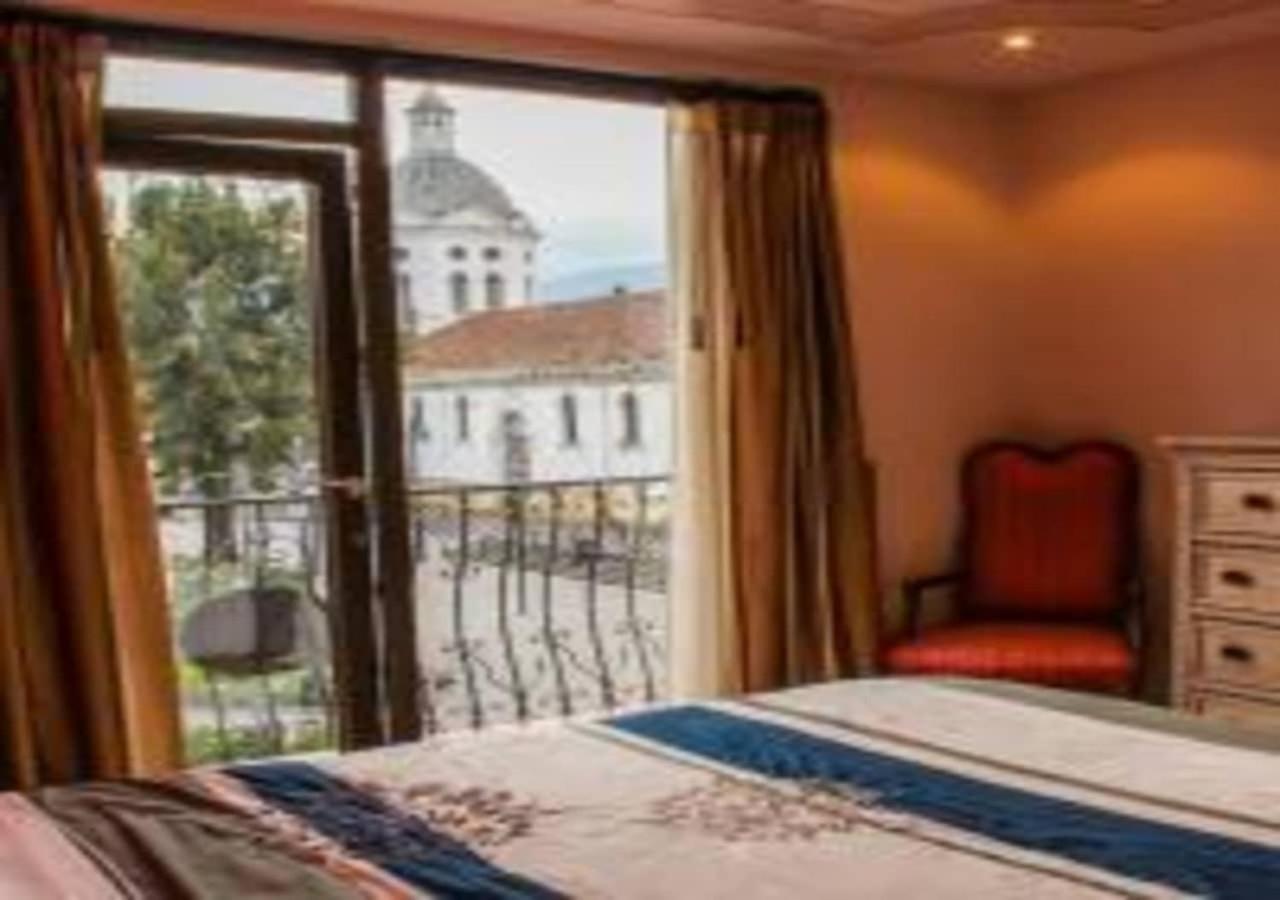 Hotel Azul De La Plaza By Chat Noir Cuenca Dış mekan fotoğraf