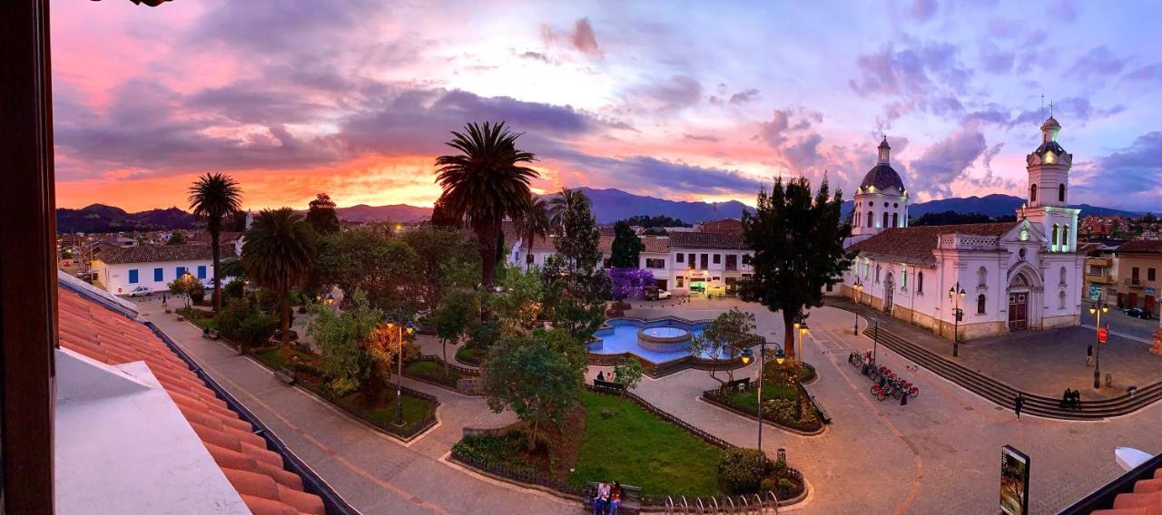 Hotel Azul De La Plaza By Chat Noir Cuenca Dış mekan fotoğraf
