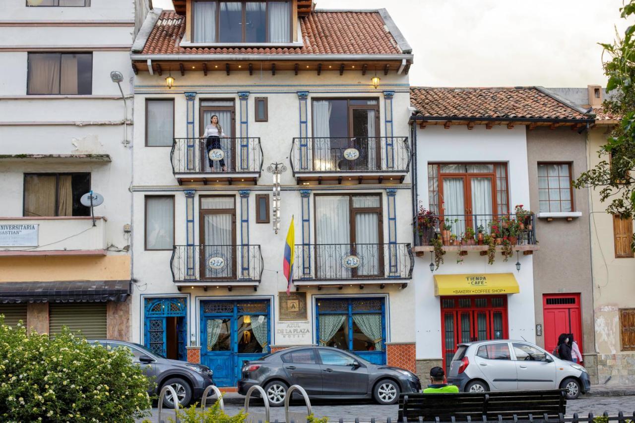 Hotel Azul De La Plaza By Chat Noir Cuenca Dış mekan fotoğraf