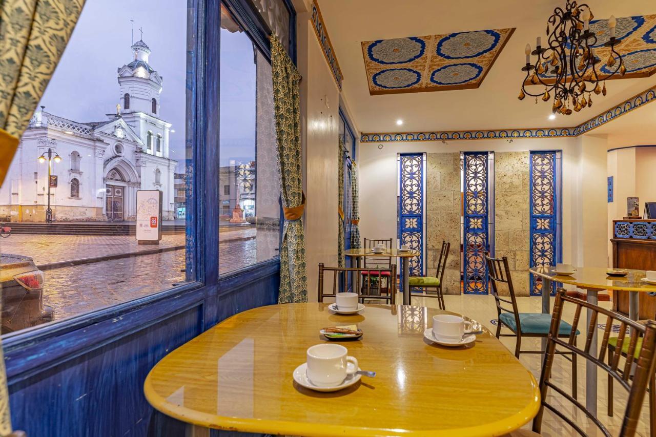 Hotel Azul De La Plaza By Chat Noir Cuenca Dış mekan fotoğraf
